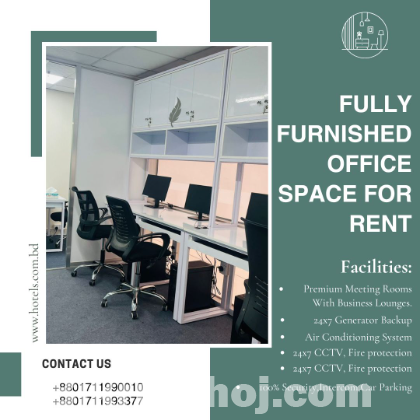 Premium Furnished Office Space for Rent in Bashundhara R/A